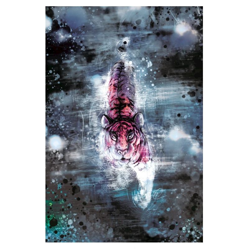 Schwimmendertiger Poster