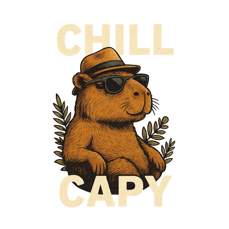 Chill Capybara Style