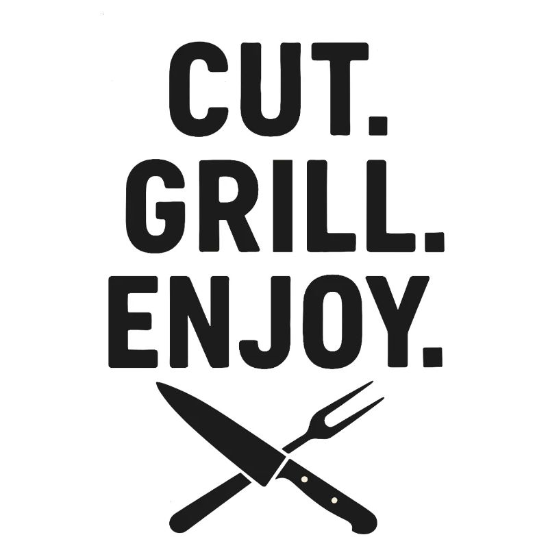 Grill- und Essensliebe Design