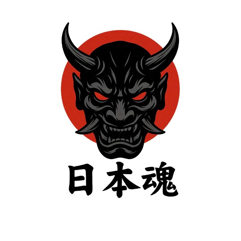 Samurai Oni Mask – Japanese Ghost
