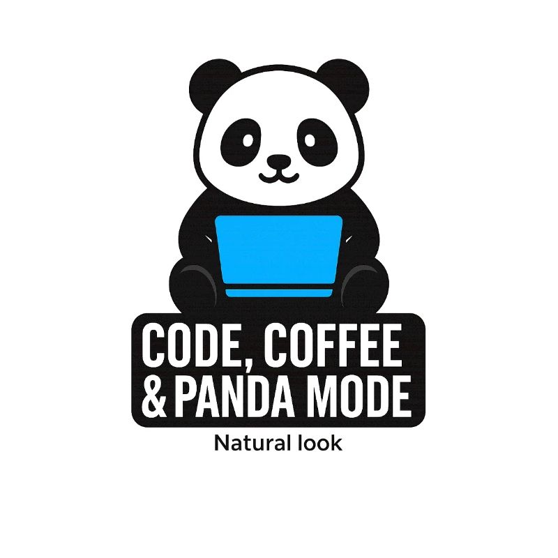 Code, café et style panda