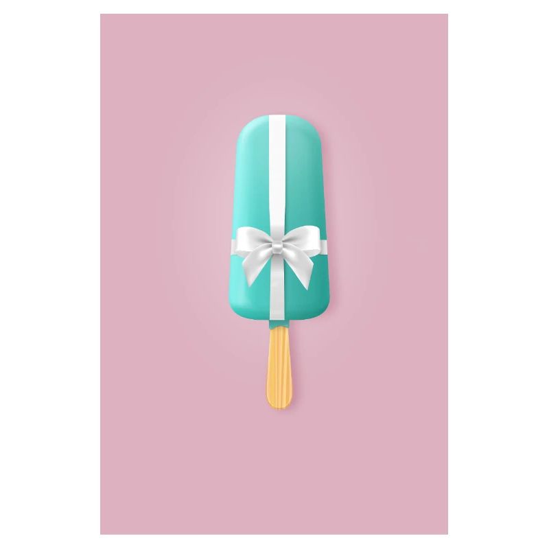 Pastell Popsicle Geschenkband