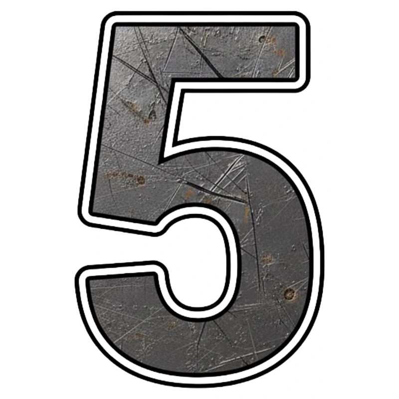 Rusty 5 Design
