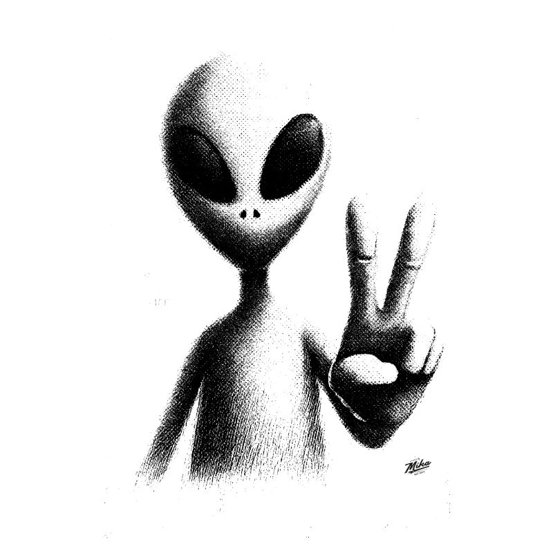 Geste de paix extraterrestre
