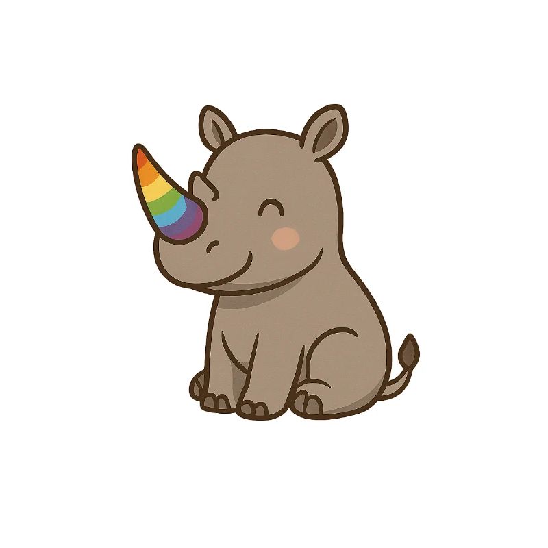 Rainbow Rhino