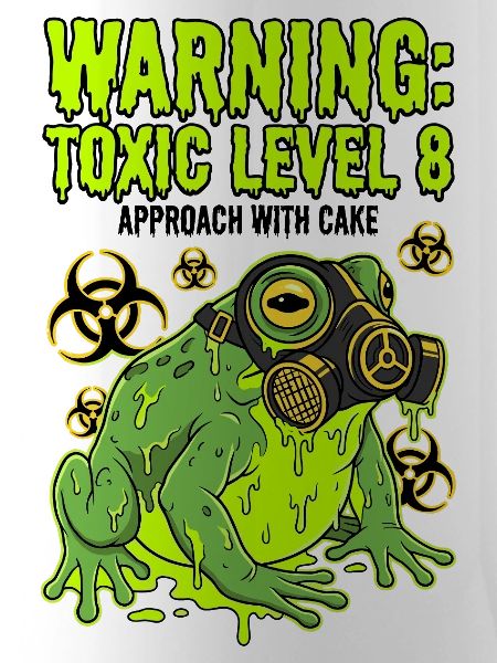 Warning Toxic Level 8 Frosch