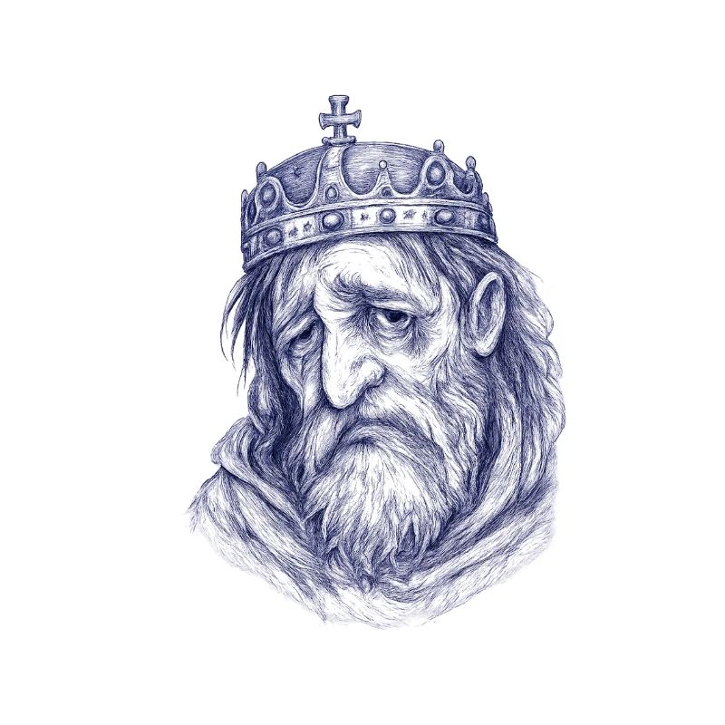 König der Blaustich-Linien