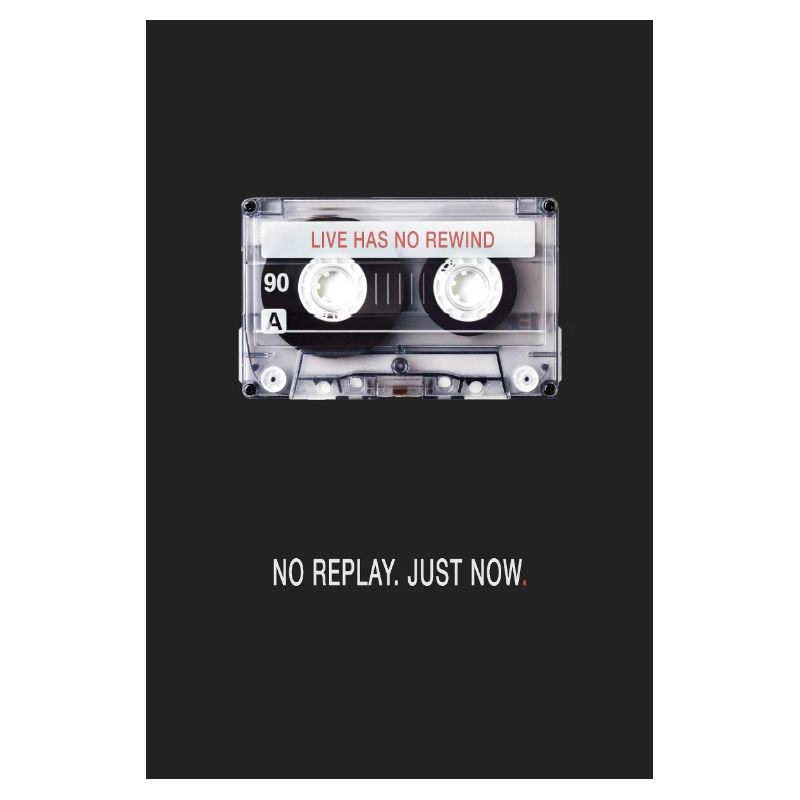 Pas de rediffusion pour l’instant – Affiche vintage sur cassette