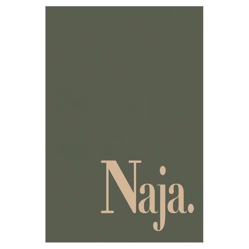 Modern minimal poster – well.