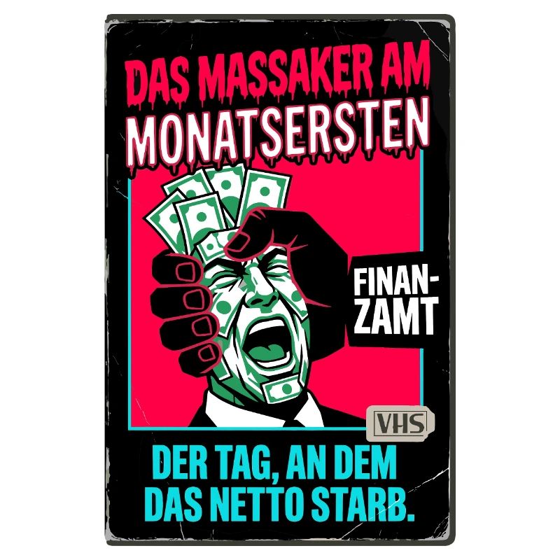 Das Massaker am Monatsersten VHS Horror