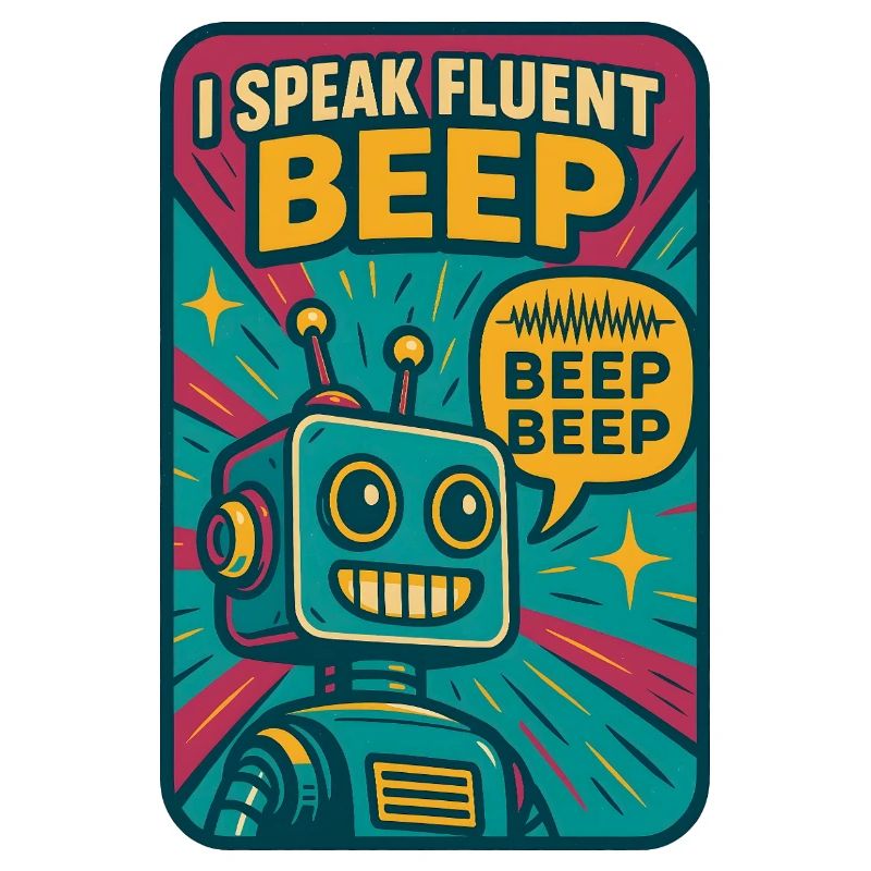 Flowing Beep | Robot Sci-Fi Nerd