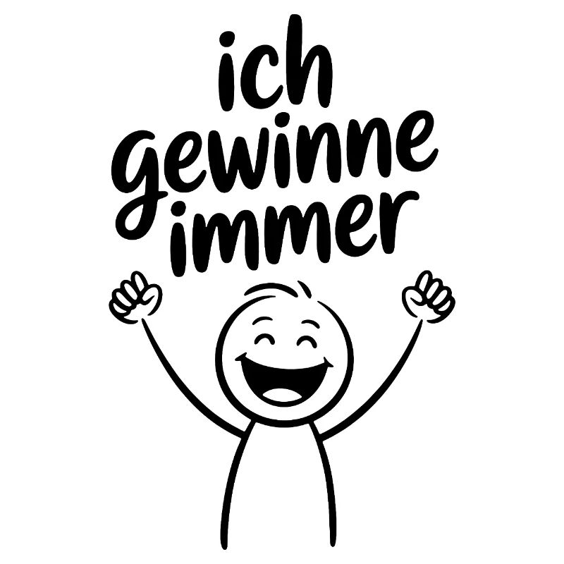 Strichmännchen: Ich gewinne immer 