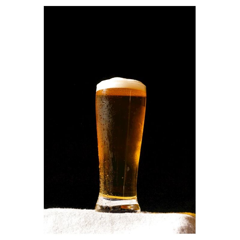 Bierglas Abendlicht