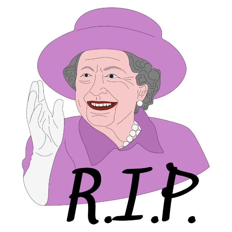 Conception ELISABETH II Death RIP