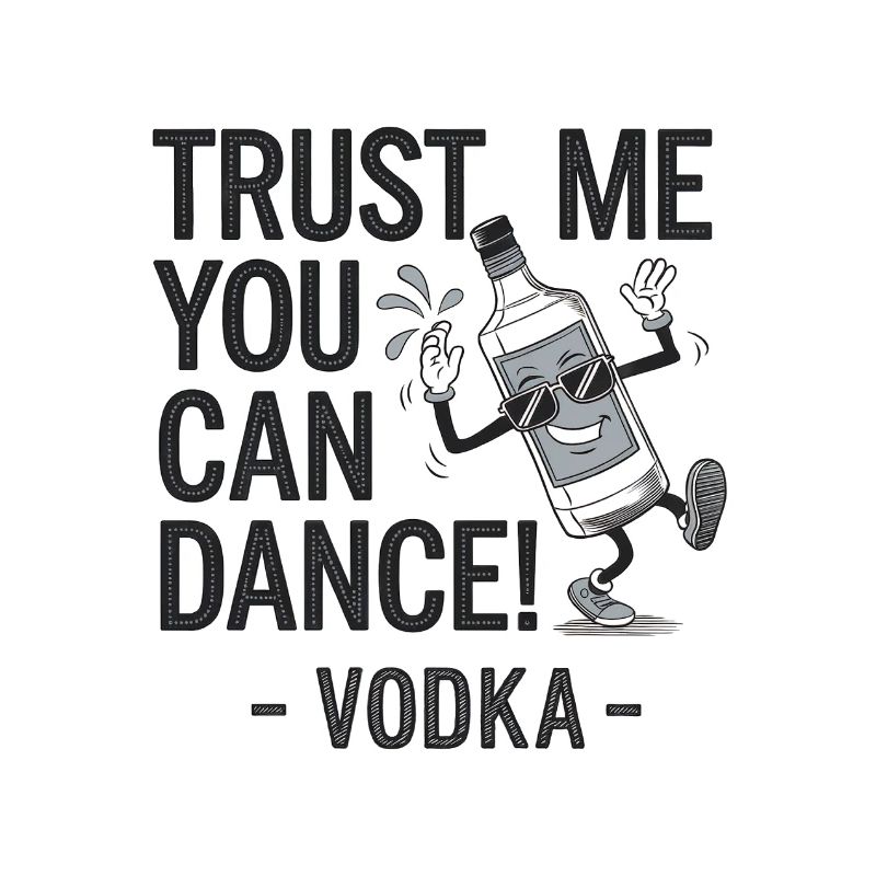 Croyez-moi, vous savez danser. -Vodka