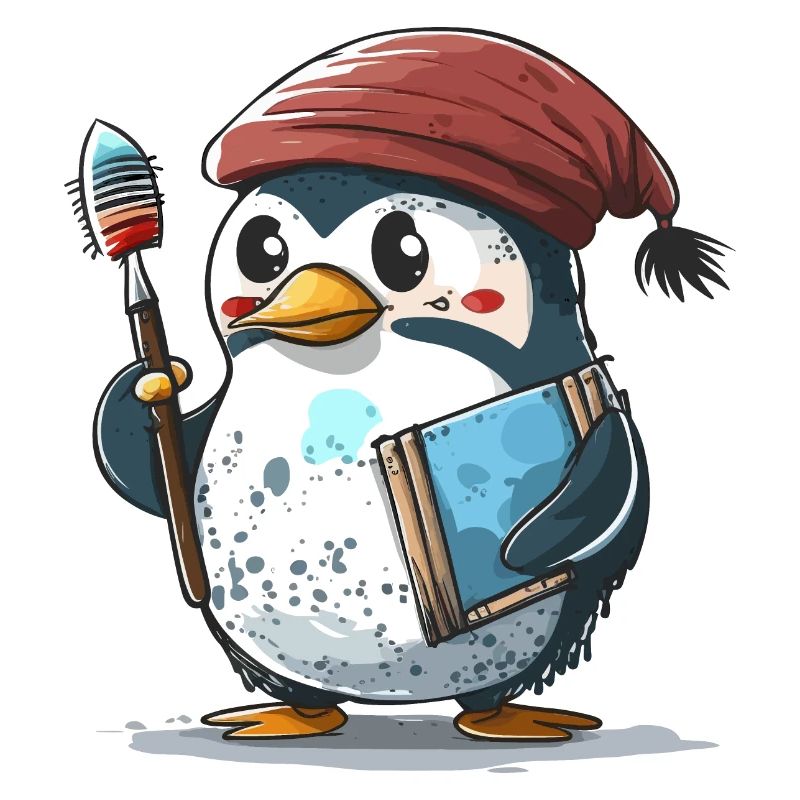 Artsy Penguin