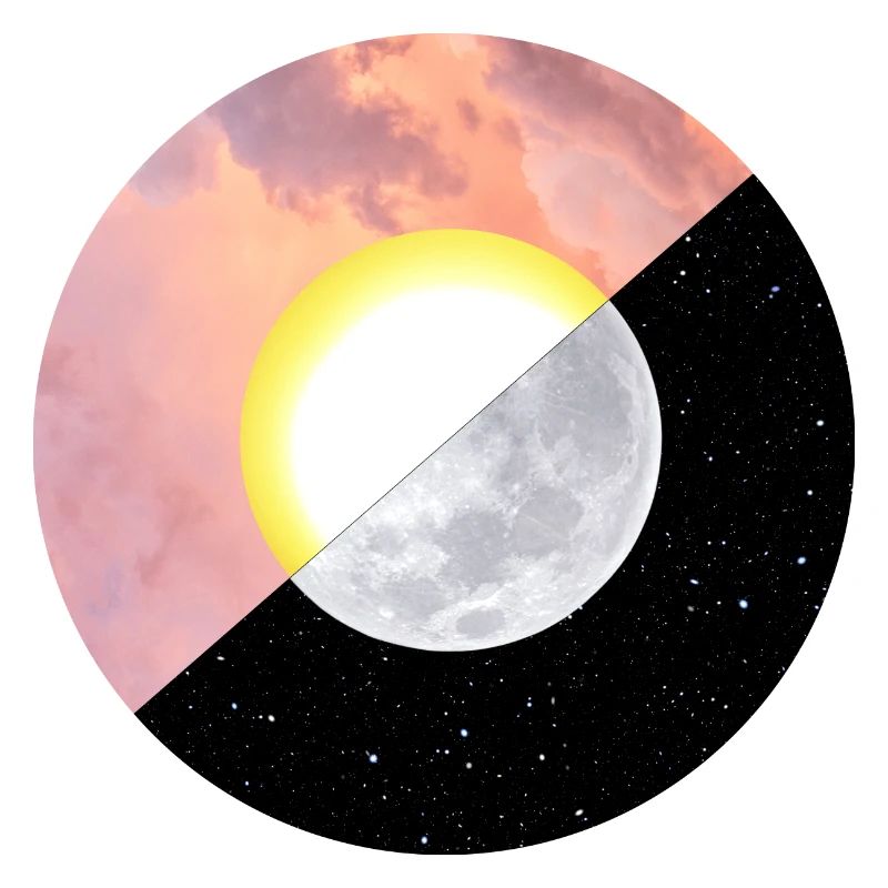 Summer | Sun | Moon | Sunset