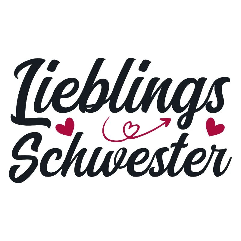 Lieblingsschwester Geschenk Geschenkidee Schwester