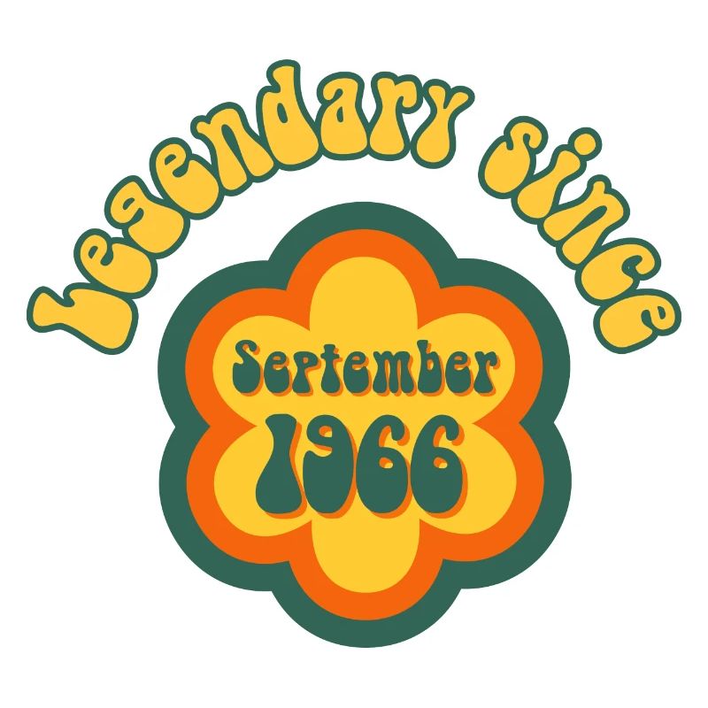 Legendary since September 1966 Birthday Retro