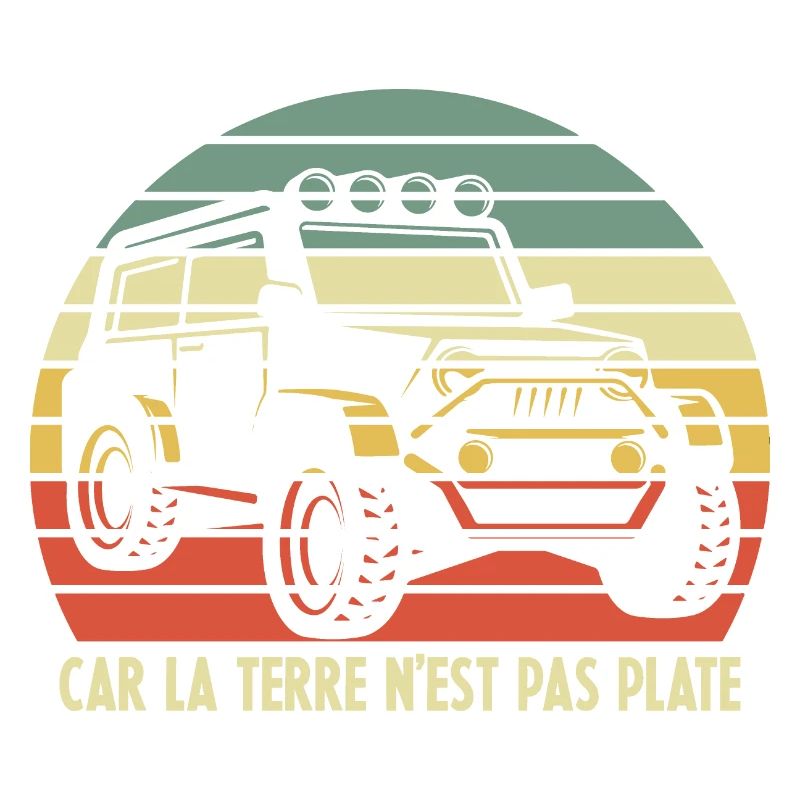 4x4 Rétro Coucher de soleil