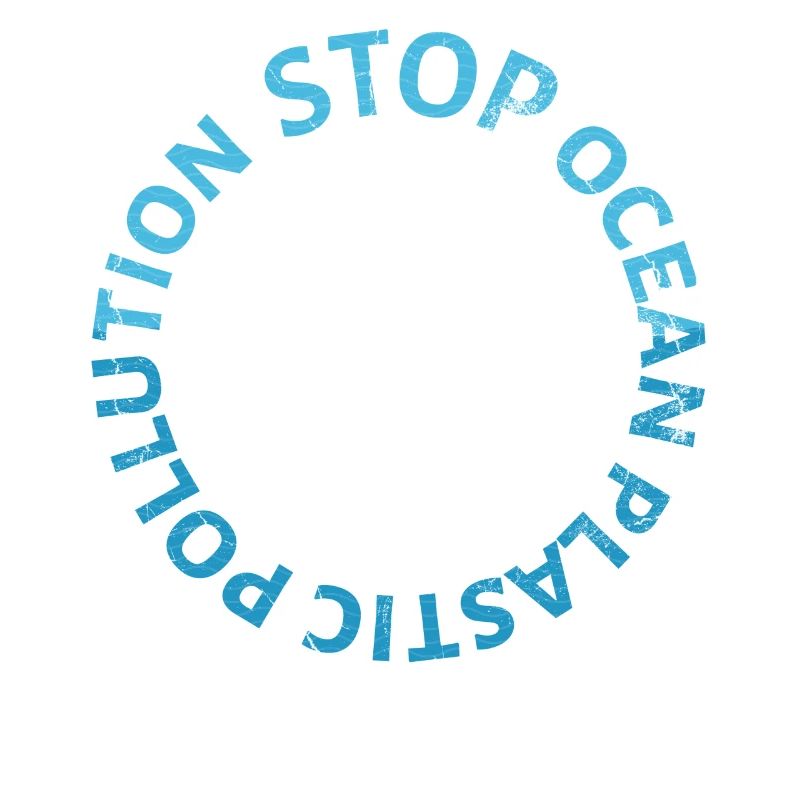 Stop Ocean Plastic Pollution Design pour le