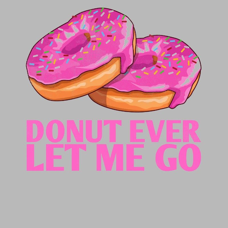 Donut ever let me go, conception de mariage pour