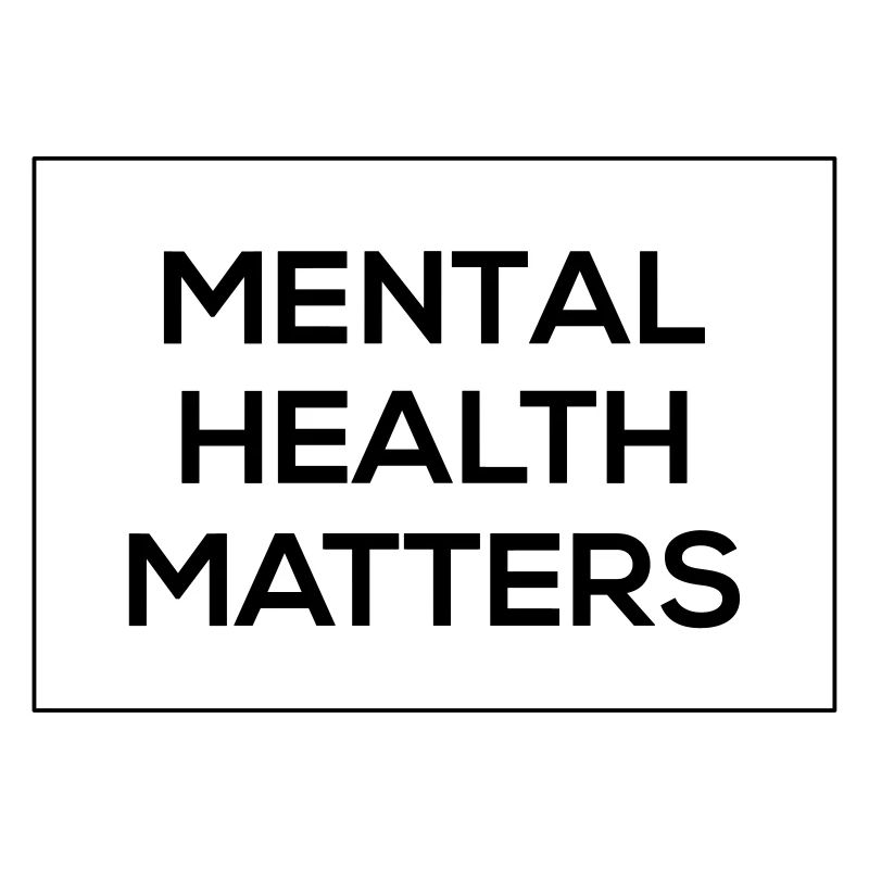 Mental Health Matters Beendet das Stigma Geschenk
