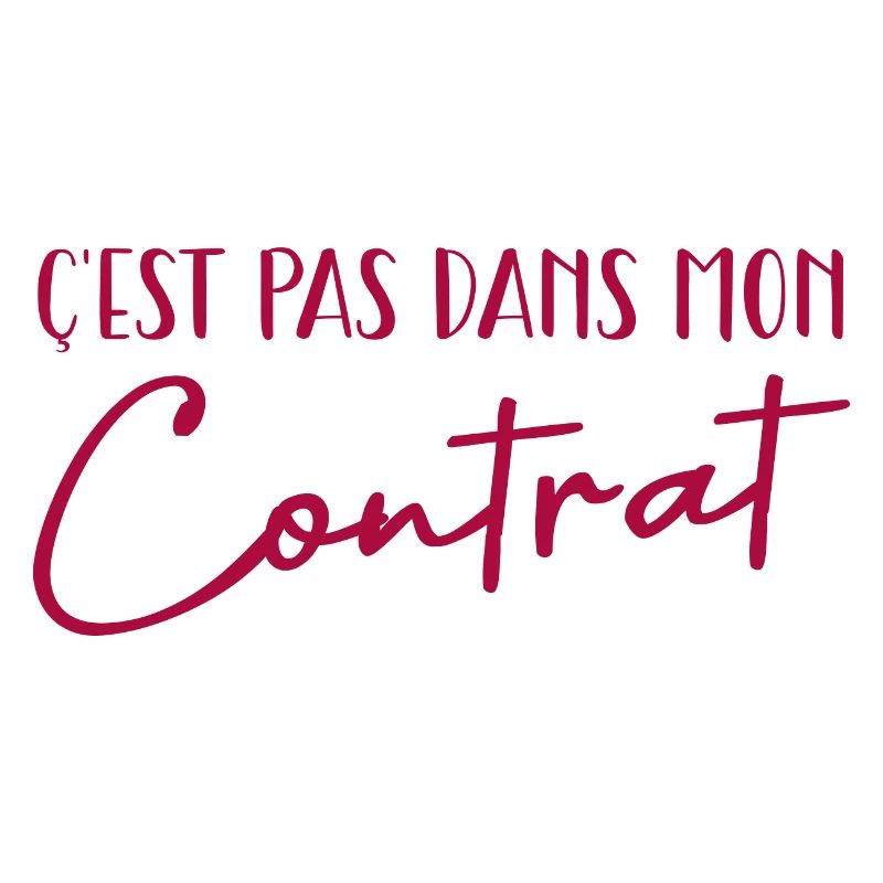 c'est pas mon contrat