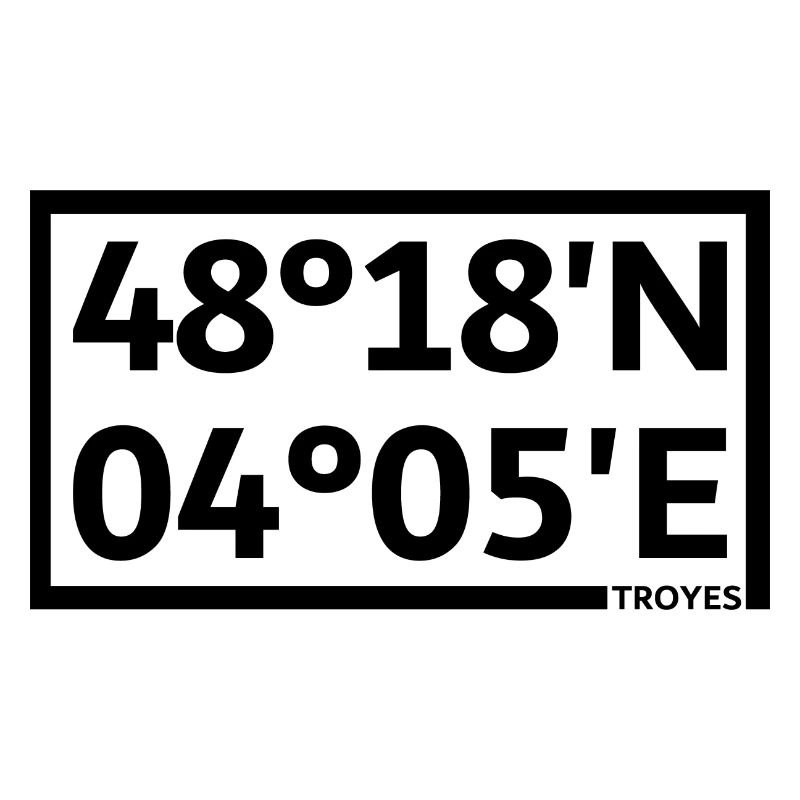 Troyes coordinates