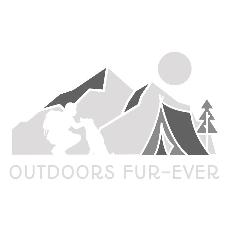 Outdoors Fur-Ever Camping Mountain Dog