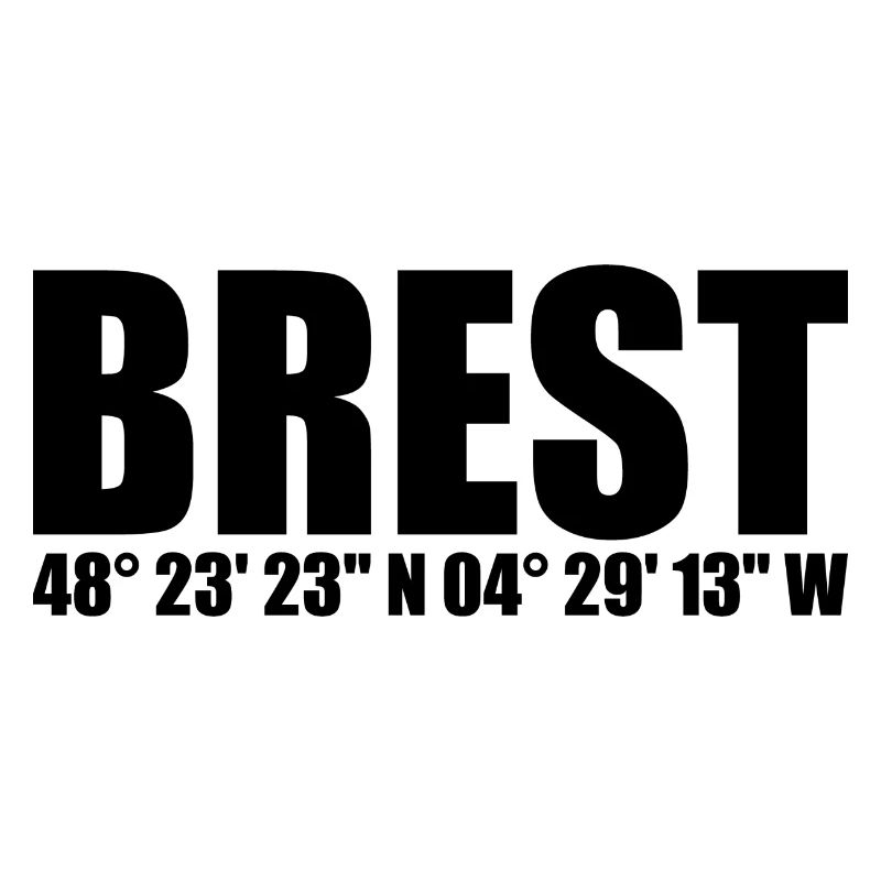 Coordonnées de Brest