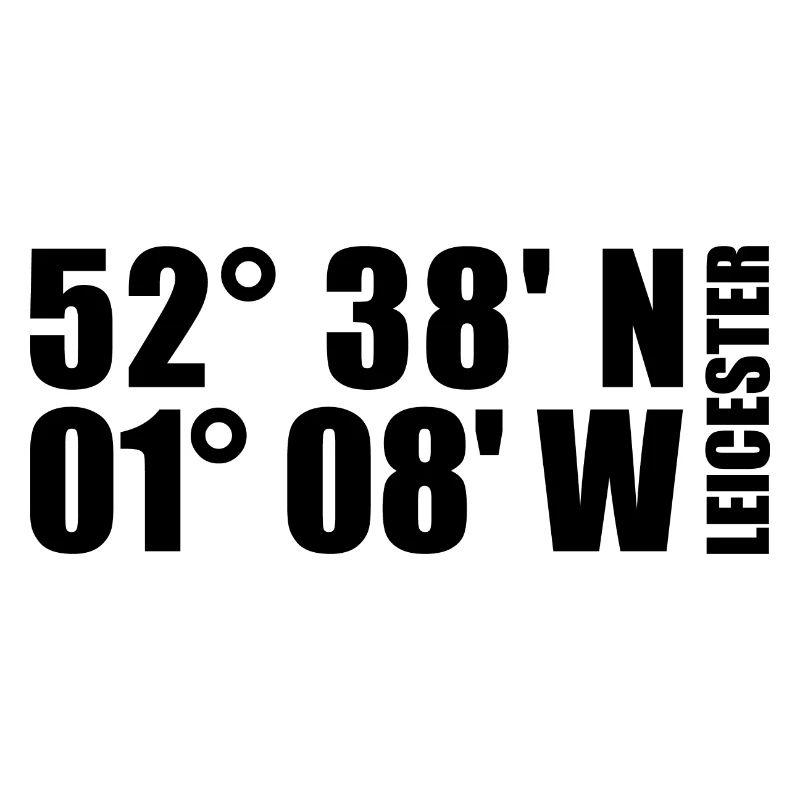 Leicester coordinates