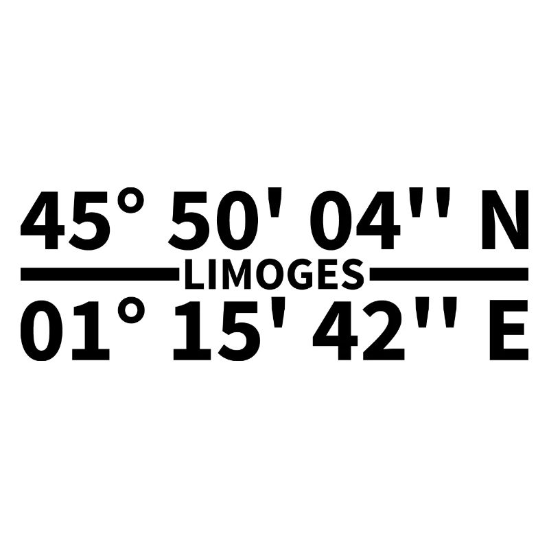 Coordonnées de Limoges
