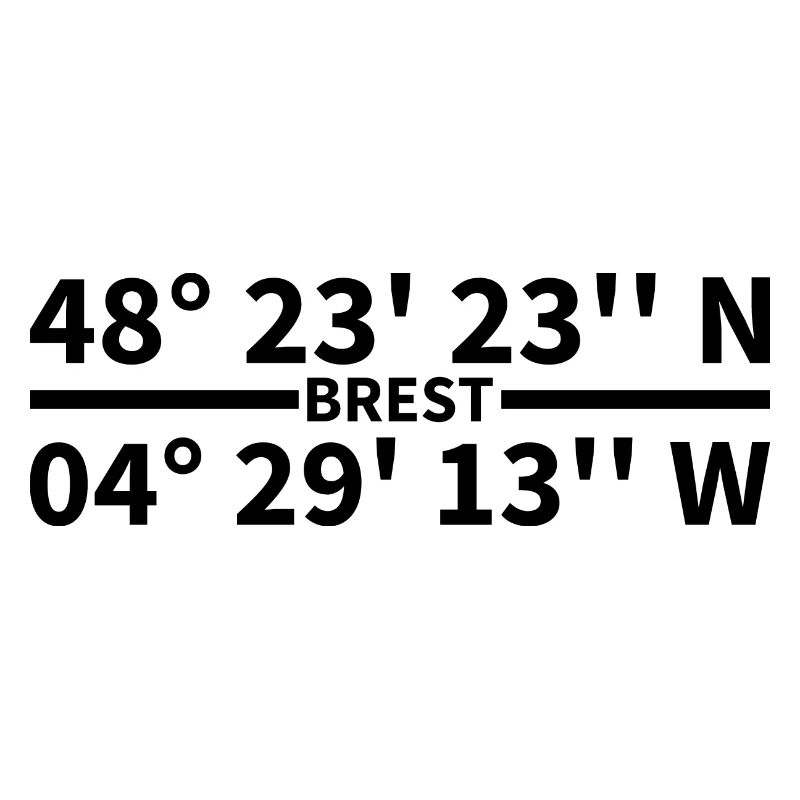 Coordonnées de Brest