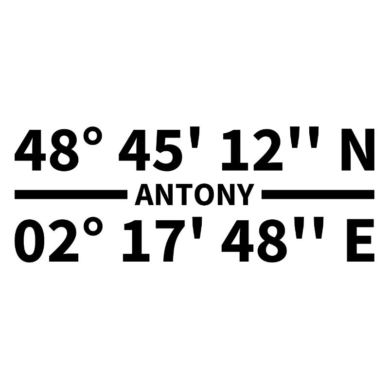 Coordonnées d’Antony