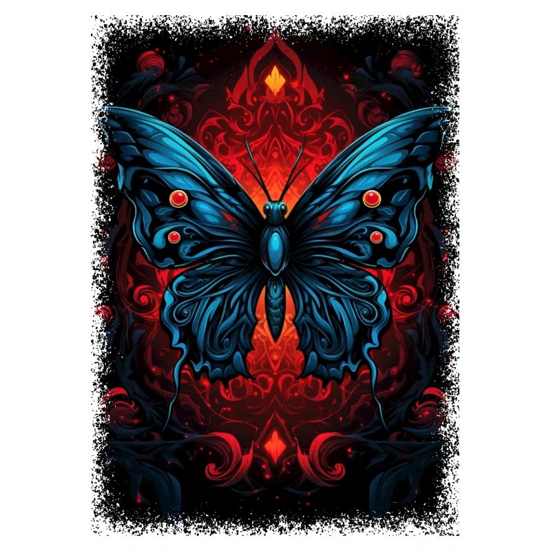 insectes monarque papillon insecte blague heureux mignon