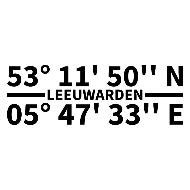 Leeuwarden coordinates