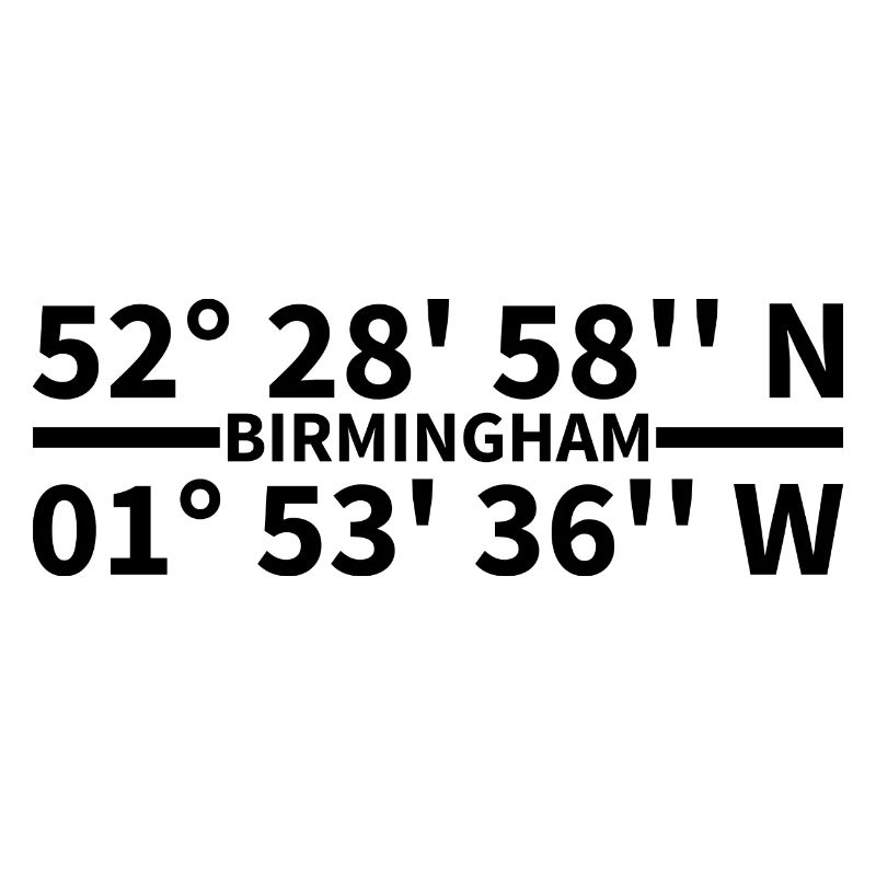 Birmingham coordinates