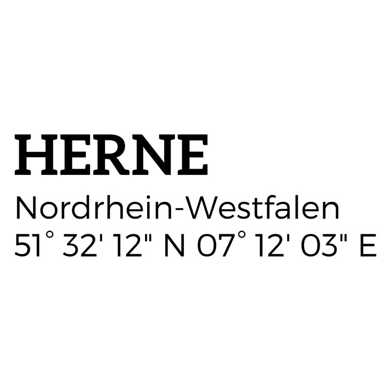 Herne, North Rhine-Westphalia coordinates