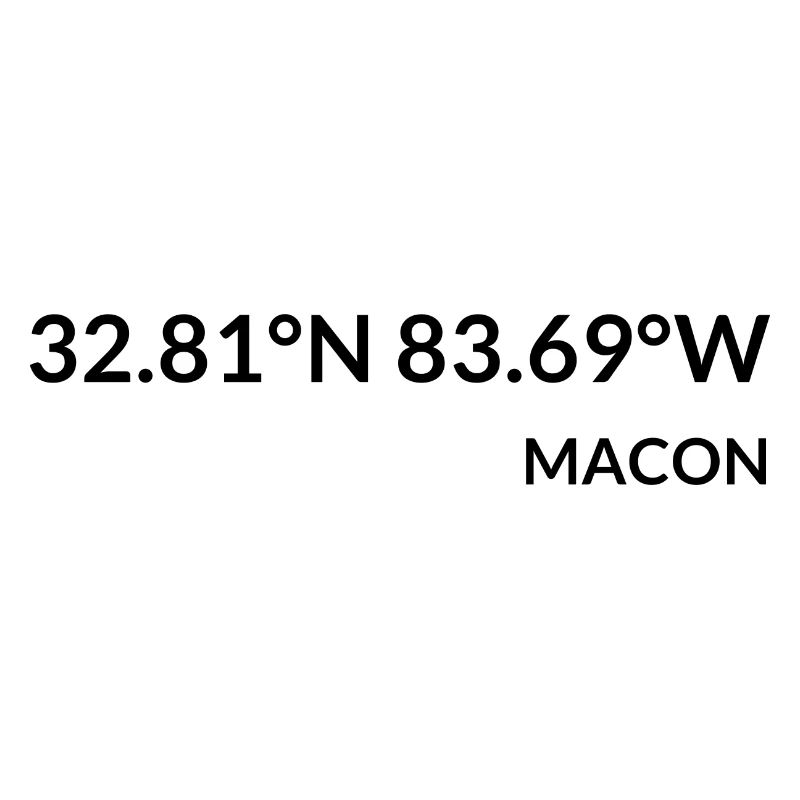 Macon Georgia USA Coordinates