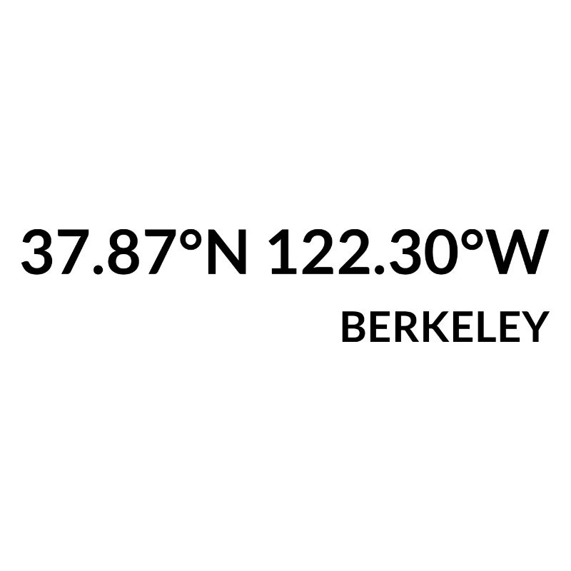 Berkeley, California, USA Coordinates