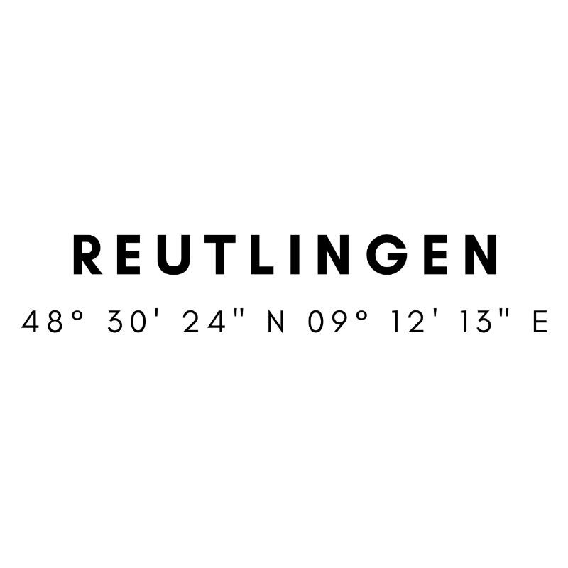 Coordonnées de Reutlingen