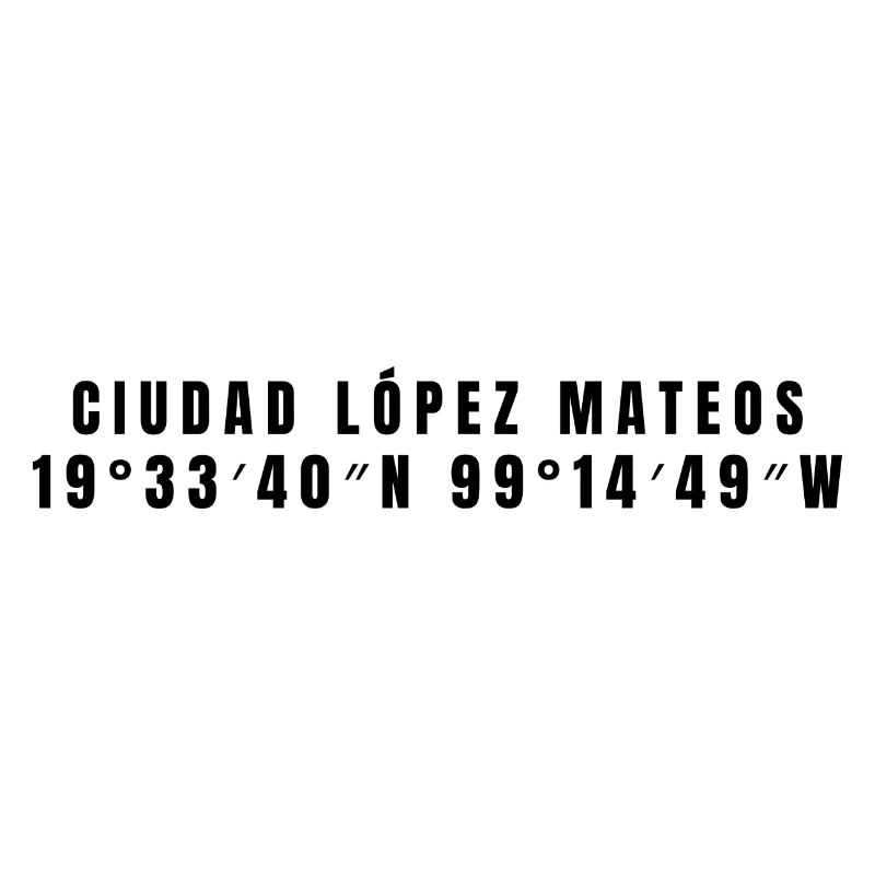 Ciudad López Mateos, Mexique Coordonnées