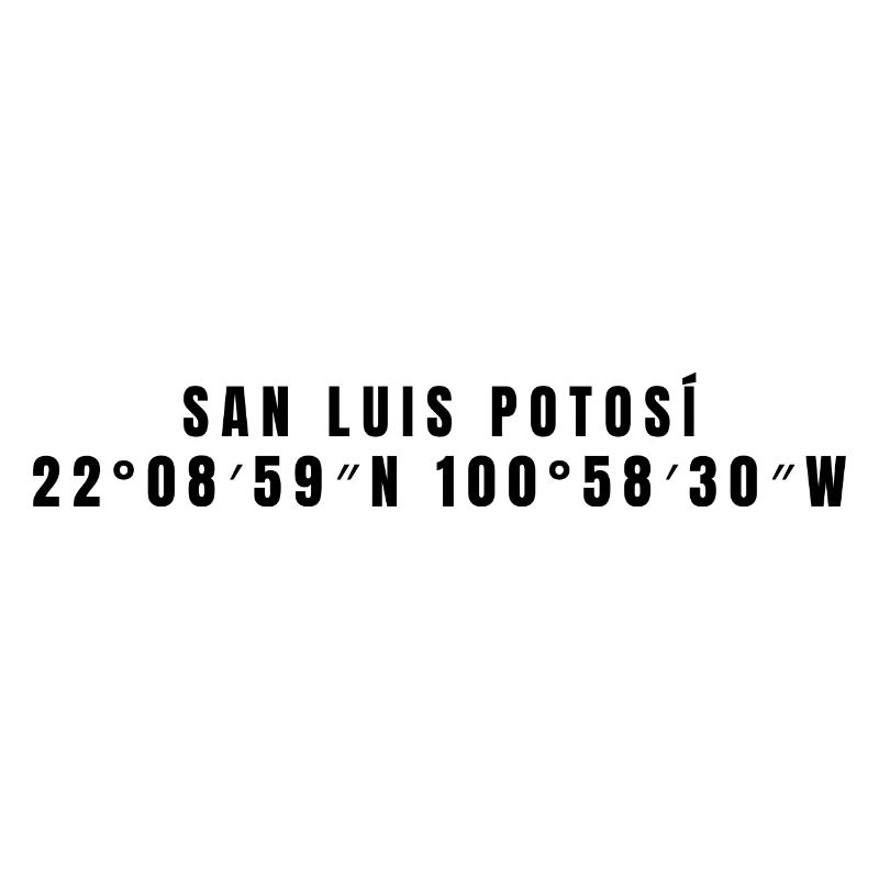 San Luis Potosí Mexico Coordinates