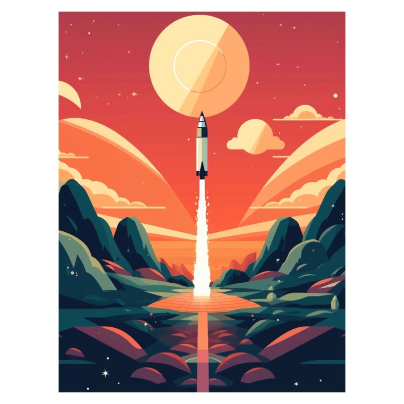 Rocket Launch Raketenstart