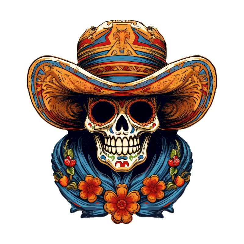 Cinco de Mayo Skull