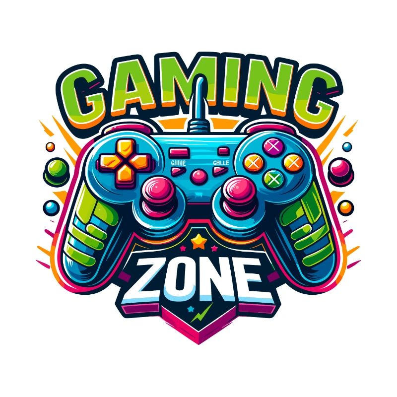 Gaming Zone - Controller Illustration