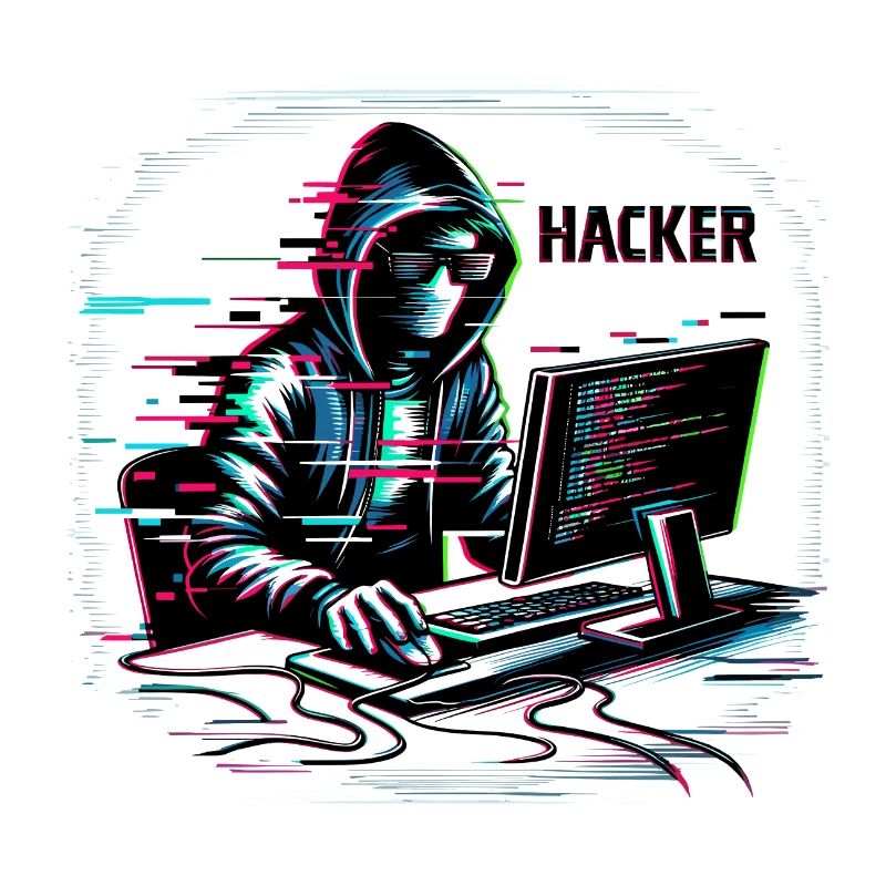Hacker - Illustration