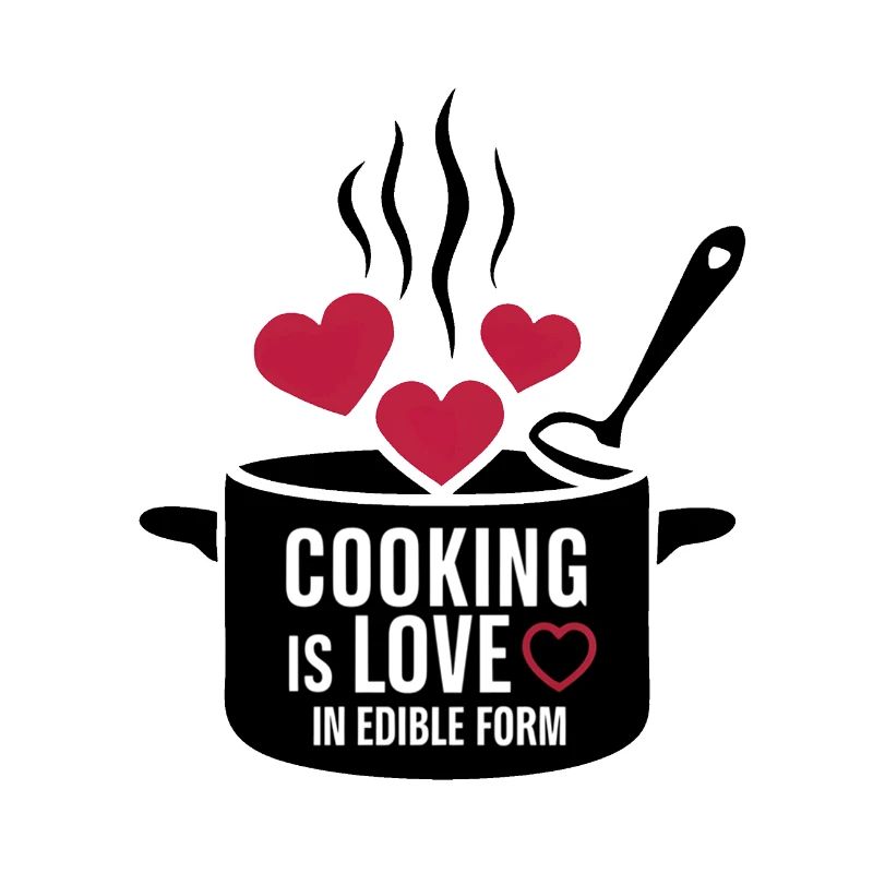 La cuisine, c’est l’amour sous forme comestible.