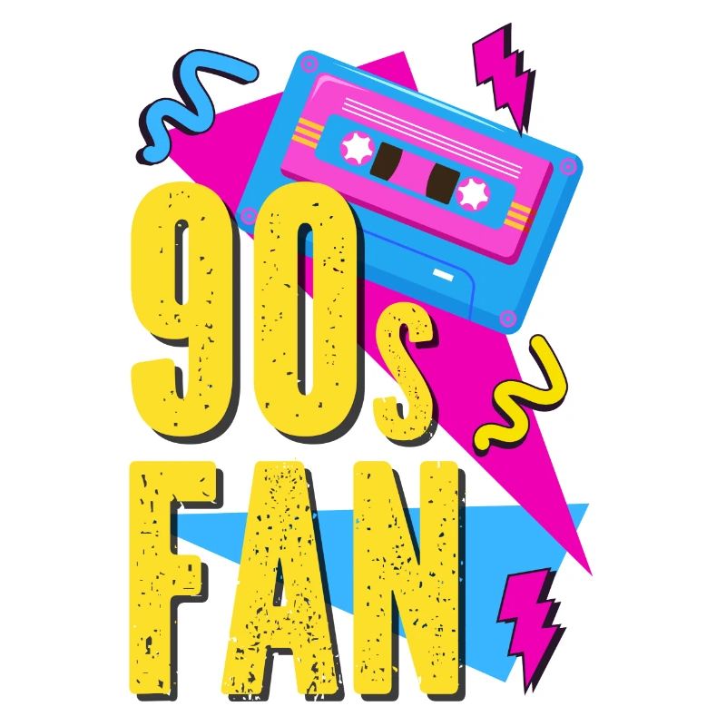 90er retro Kassette